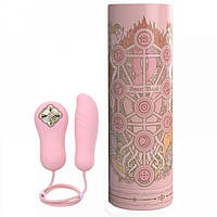 Віброяйцо-пульсатор з функцією нагрівання ZALOTATION, Fairy Pink