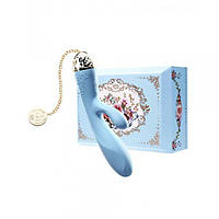 Вібромасажер — кролик із функцією керування зі смартфона ZALO Rosalie, Royal Blue