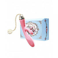 Вібромасажер — кролик із функцією керування зі смартфона ZALO Rosalie, Rouge Pink