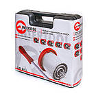 Набір корончатых свердел для плитки 5ед. 33-83мм, вольфрамове напилення + напилок і валізу INTERTOOL SD-0428, фото 2