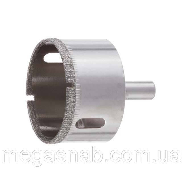 Алмазне свердло трубчасте по склу та кераміці 50 мм INTERTOOL SD-0368, фото 1