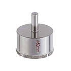 Алмазне свердло трубчасте по склу та кераміці 50 мм INTERTOOL SD-0368, фото 2