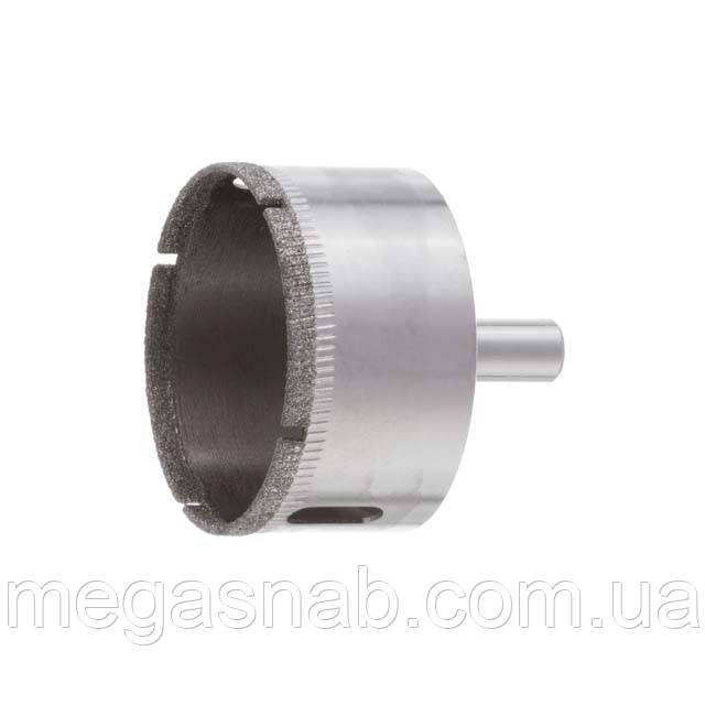 Алмазне свердло трубчасте по склу та кераміці 55 мм INTERTOOL SD-0370, фото 1