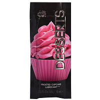 ПРОБНИК Їстівний Лубрикант WET Desserts Frosted Cupcake (зі смаком кексу) 10 мл