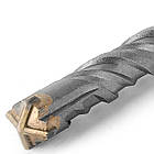 Бур для перфоратора 18*400мм SDS MAX, QUADRO, INTERTOOL SDM-1840, фото 3