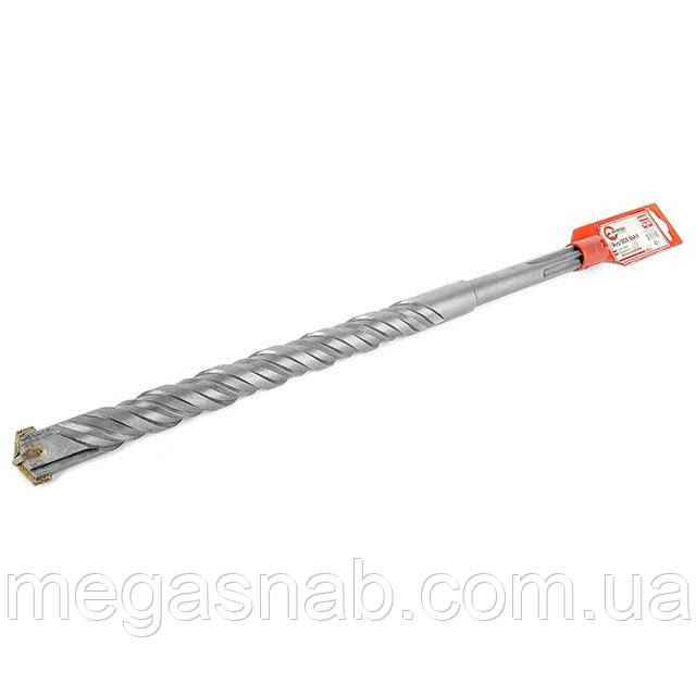 Бур для перфоратора 28*400мм SDS MAX, QUADRO, INTERTOOL SDM-2840, фото 1