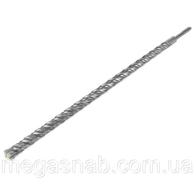 Бур для перфоратора 32*1000мм SDS MAX, QUADRO, INTERTOOL SDM-32100, фото 1