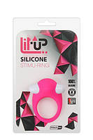Ерекційне кільце LIT-UP SILICONE STIMU RING 6 PINK