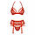 Комплект Adore Obsessive 838-SEG-3 SET ,S / M, Червоний, S/M, фото 4