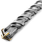 Бур для перфоратора 40*600 мм, SDS MAX, QUADRO, INTERTOOL SDM-4060, фото 4