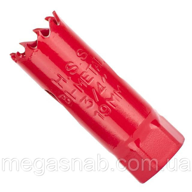 Свердло корончатое біметалічне 19 мм INTERTOOL SD-5619, фото 1