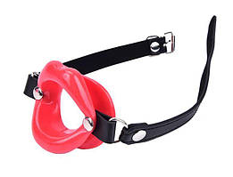 Капелюх-губи на ремешке RED O-RING MOUTH GAG
