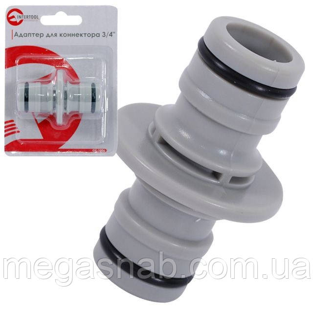 Адаптер для конектора 3/4" INTERTOOL GE-1006, фото 1