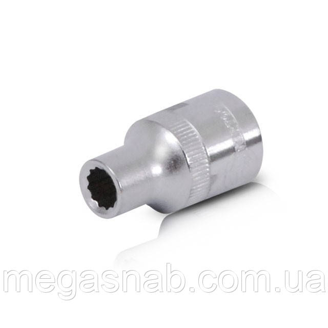 Головка дванадцятигранний 1/2", 8мм INTERTOOL ET-0208, фото 1
