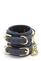 Окові BONDAGE COUTURE WRIST CUFF BLUE