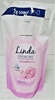 Жидкое крем-мыло Linda роза и пион 1л