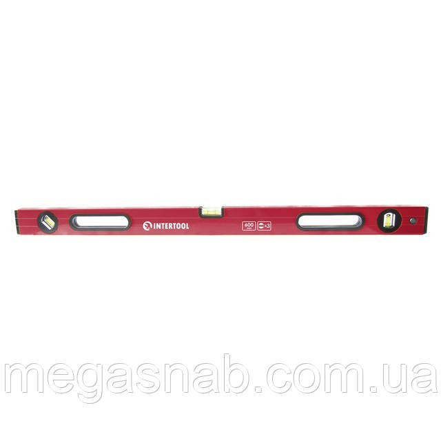 Рівень Intertool 60см 3 вічка MT-1106, фото 1