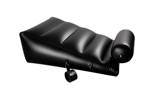 Подушка для сексу з 2 знімними манжетами DARK MAGIC RAMP WEDGE INFLATABLE CUSHION