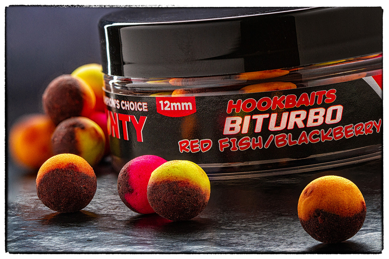 Бойли насадочні BOUNTY BITURBO RED FISH / BLACKBERRY 10 мм