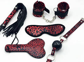 Набір для БДСМ ігор Set Passion, Black&Red