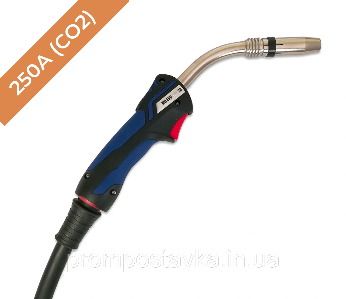 Зварювальний пальник MIG/MAG Abicor Binzel МВ EVO PRO 24 KZ-2 FK повітряне охолодження, фото 1