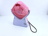 Регулюючий вентилятор сонячної батареї / 220В рожевий, фото 3