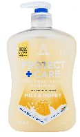 Антибактеріальне мило з есенцією молока та меду Astonish Protect + Care Milk & Honey 650 мл.