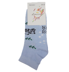 Шкарпетки Limerence з пандами L6 20-22 блакитні