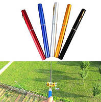 Карманная мини портативная складная удочка Pocket Pen Fishing Rod с катушкой