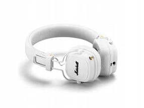 Навушники з мікрофоном Marshall Major III Bluetooth White (4092188), фото 2