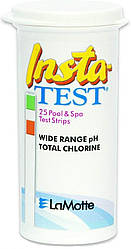 Тестові смужки на pH і загальний хлор LaMotte INSTA-TEST WRPH/TCL (25 шт.)