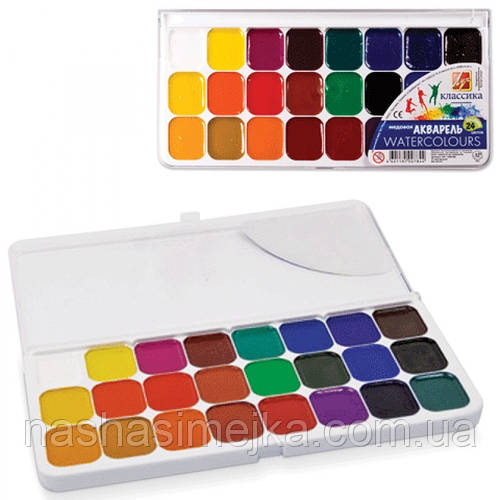Купить Акварель Луч "Классика" 24 цвета, цена 100 ₴ — Prom.ua (ID ...