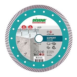 Круг алмазний відрізний Ді-стар Turbo 230x2,6x12x22,23 Expert