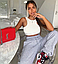 Жіночі спортивні штани-джоггеры Fashion Woman GF1060 чорні, фото 8