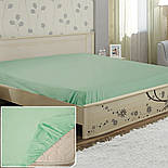 Простирадло на резинці 160х200х20см бязь тм Ярослав №9 Сукулент, фото 2