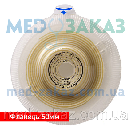 Пластина COLOPLAST 14282 для двокомпонентного калоприемника Лайт Екстра Конвекс 50 мм №5