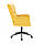 Крісло HR650K жовтий велюр чорна основа, фото 4
