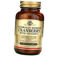 Клюква Solgar Cranberry with Vitamin C naturally sourced 60 капс