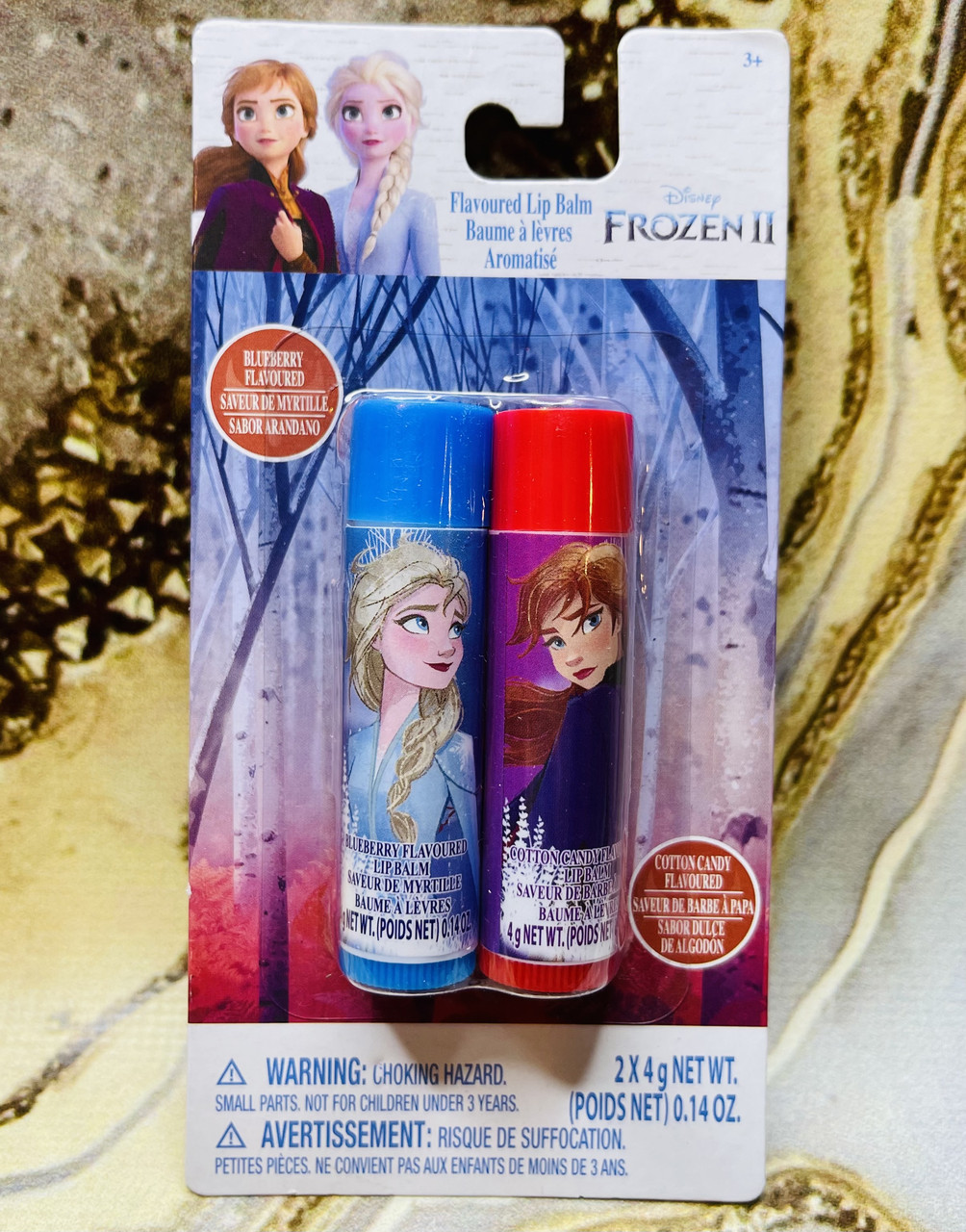 Дитячі бальзами для губ Frozen, 2 шт.
