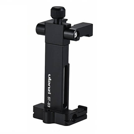 Тримач для смартфона Ulanzi ST-03 Metal black, фото 1