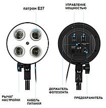 Постійне світло зі стійкою Puluz PU5071EU LED, фото 4