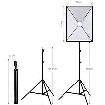 Набір постійного світла Puluz PU5070-2 Led Softbox Kit, фото 3