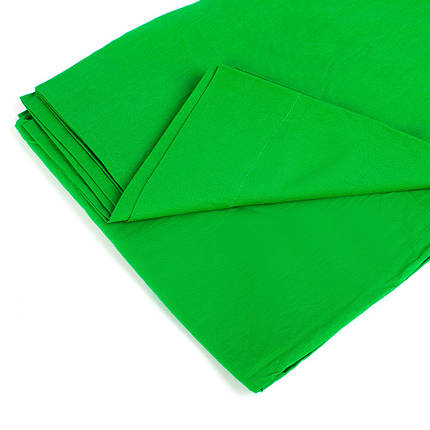 Фон студійний тканинний Visico PBM-3030 green Chroma Key 3х3м, фото 3