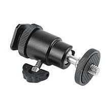 Головка на камеру Accro TM-13 Hotshoe Ball Head, фото 4