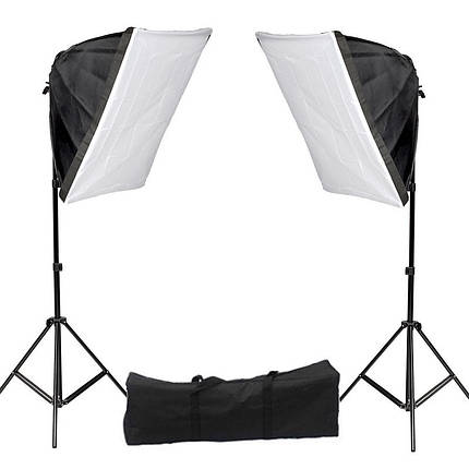 Набір постійного світла Visico FL-306 (50x70см) Double Kit, фото 1