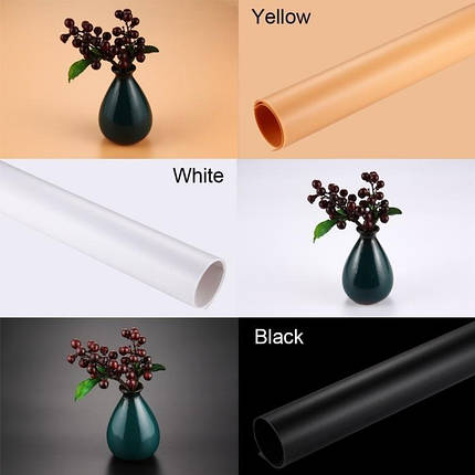 Фон для предметної зйомки Puluz PKT5200 120x60см yellow, фото 3