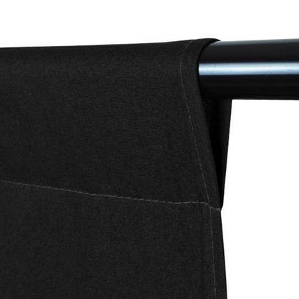 Фон студійний тканинний Visico PBM-3030 black 3х3м, фото 3