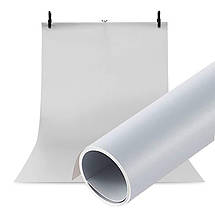 Фон для зйомки Visico PVC-7013 Grey (70x130см), фото 3