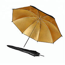 Фотопарасоля Visico UB-006G (110см) Gold/Black, фото 5