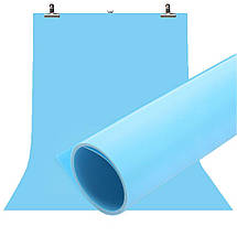 Фон для зйомки Visico PVC-7013 Blue (70x130см), фото 6